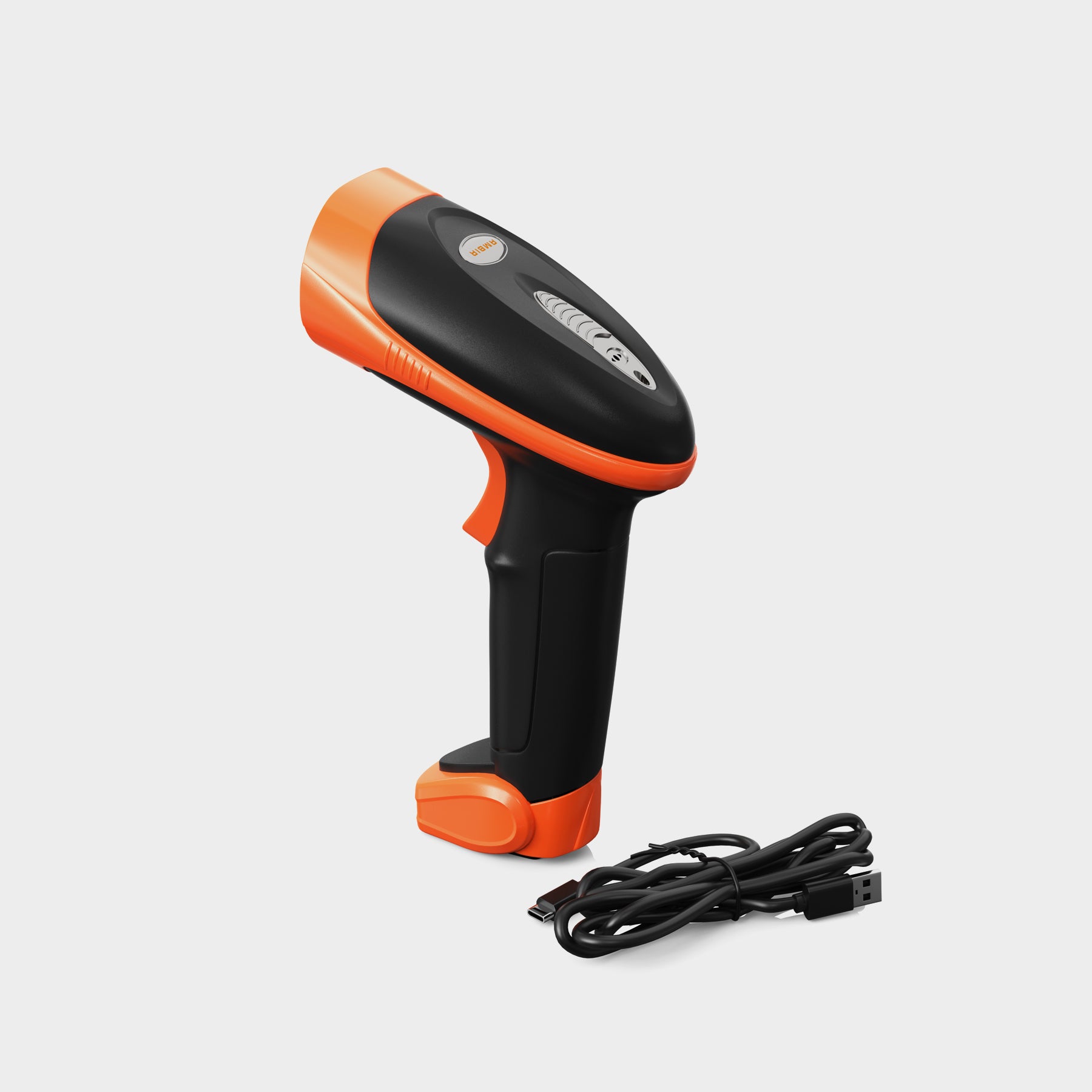 AMBIR BR100 USB Barcode Scanner - Black/Orange (BR100-BL)