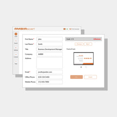 AmbirScan Business Card Scanning Software Single License (AS601-BCS)