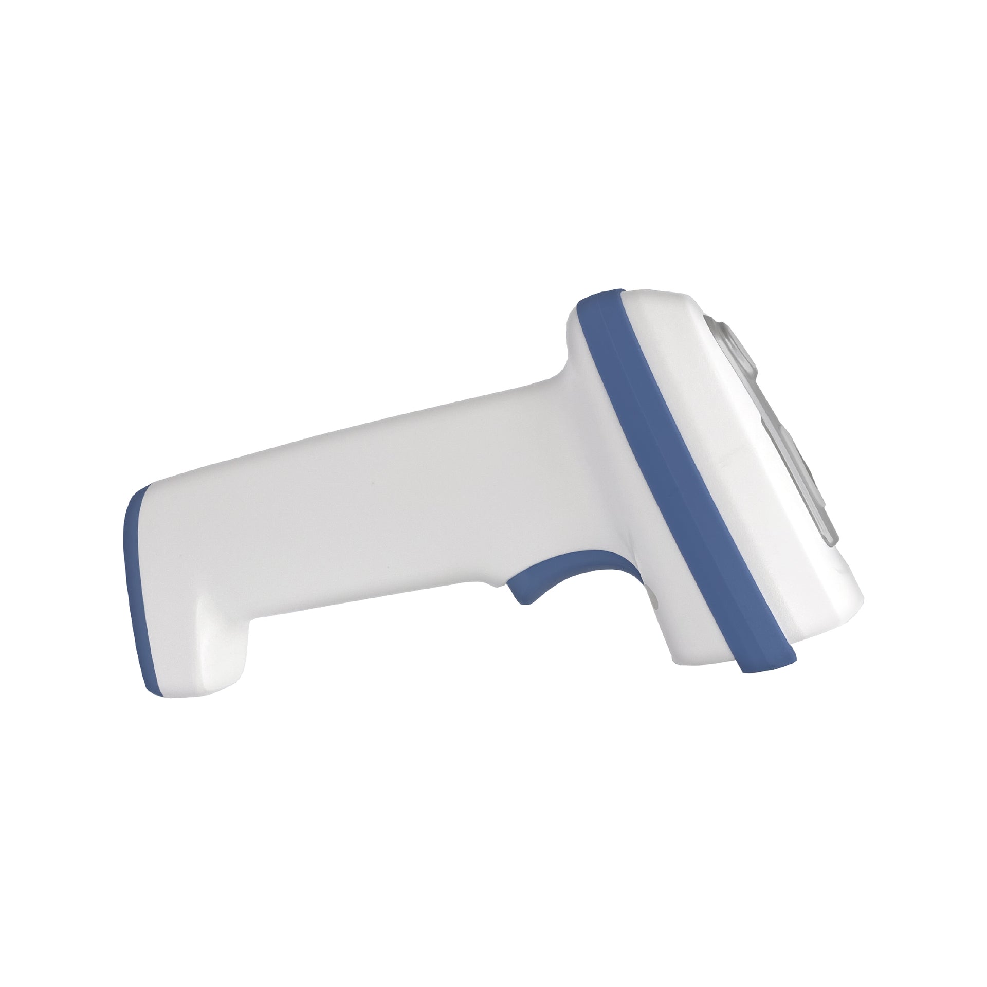 AMBIR BR112 Healthcare USB Barcode Scanner - White / Blue (BR112-WH)