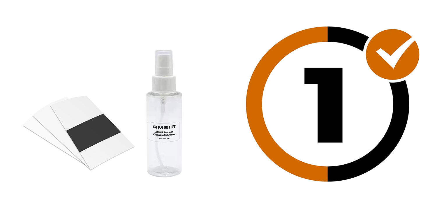 Complete care bundle for AMBIR TravelScan Pro Go Scanner, Software and Case Bundle (PS600-GO)