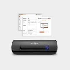 Duplex A6 ID Card Scanner with AmbirScan Business Card (DS687-BCS)