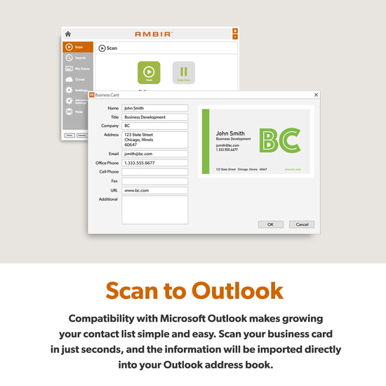 ImageScan Pro 490i Duplex ID Card and Document Scanner with AmbirScan