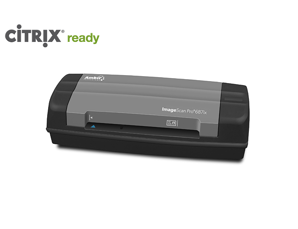 ImageScan Pro Duplex ID Card Scanner w/ AmbirScan Pro (DS687ix-PRO)